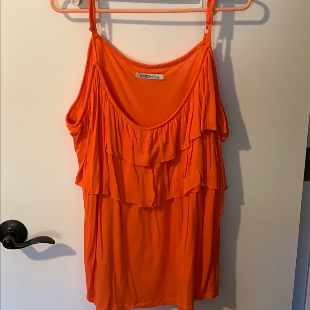 Ruffle tank
